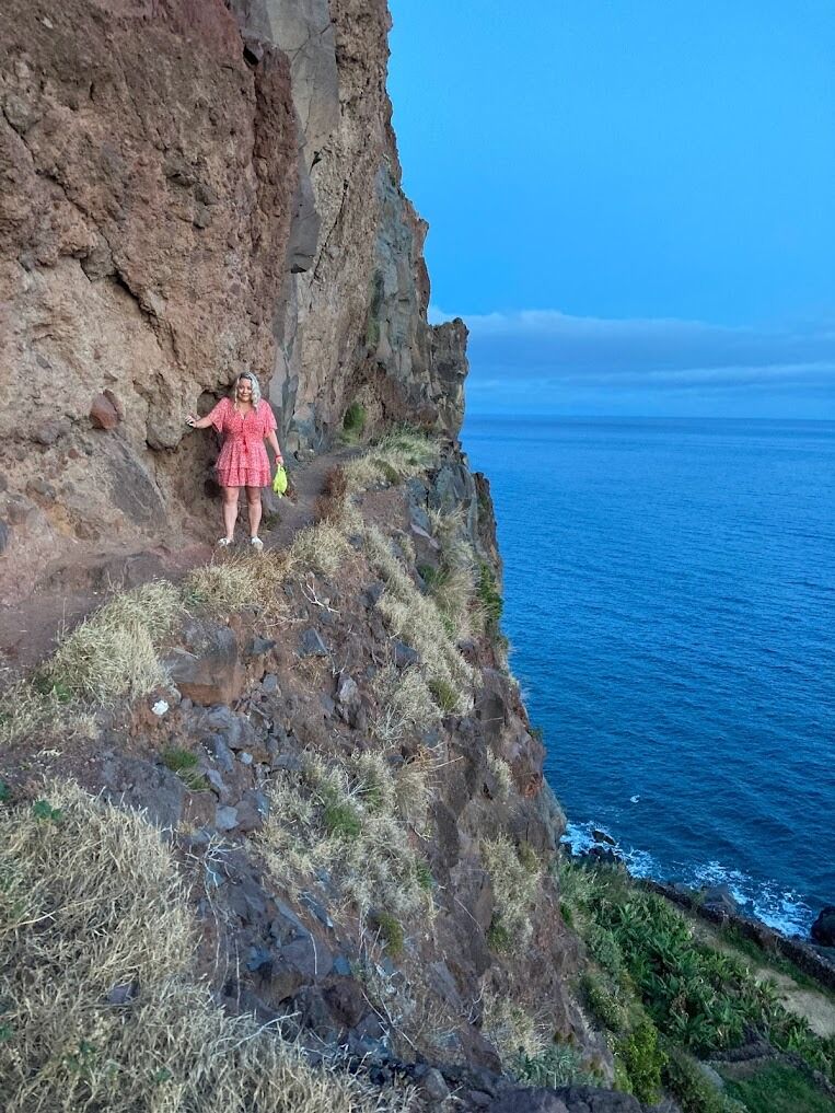 It's just along this path...