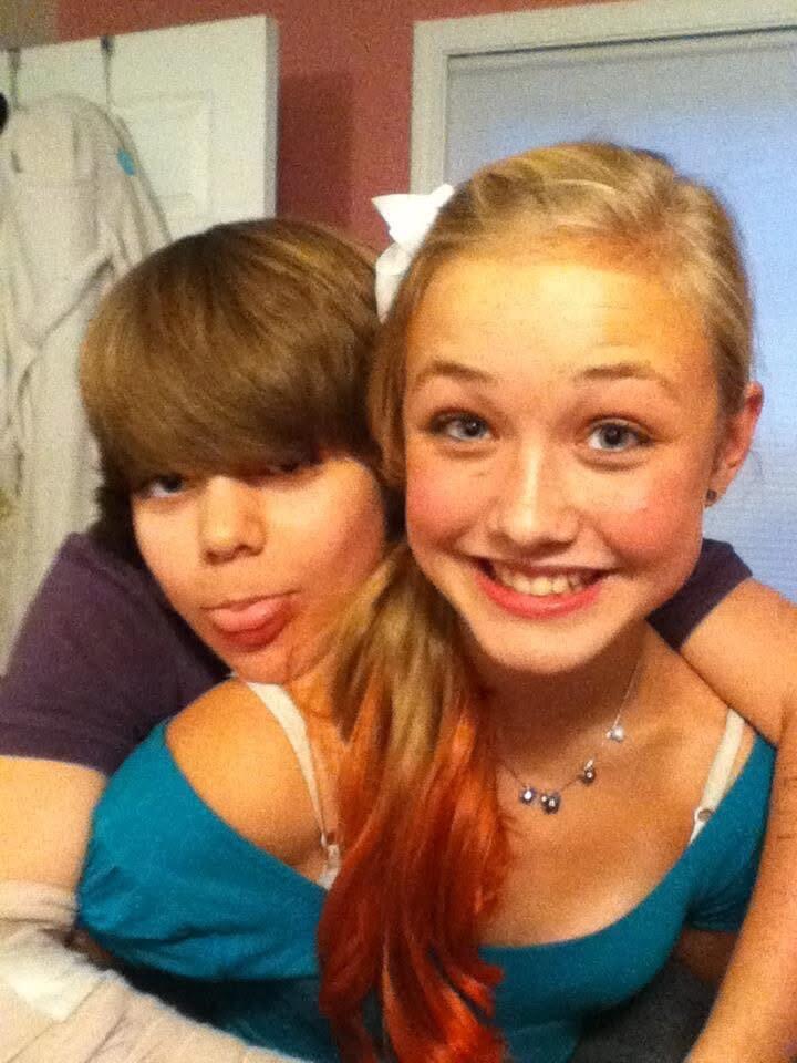 Our first Facebook official photo! (just friends of course)