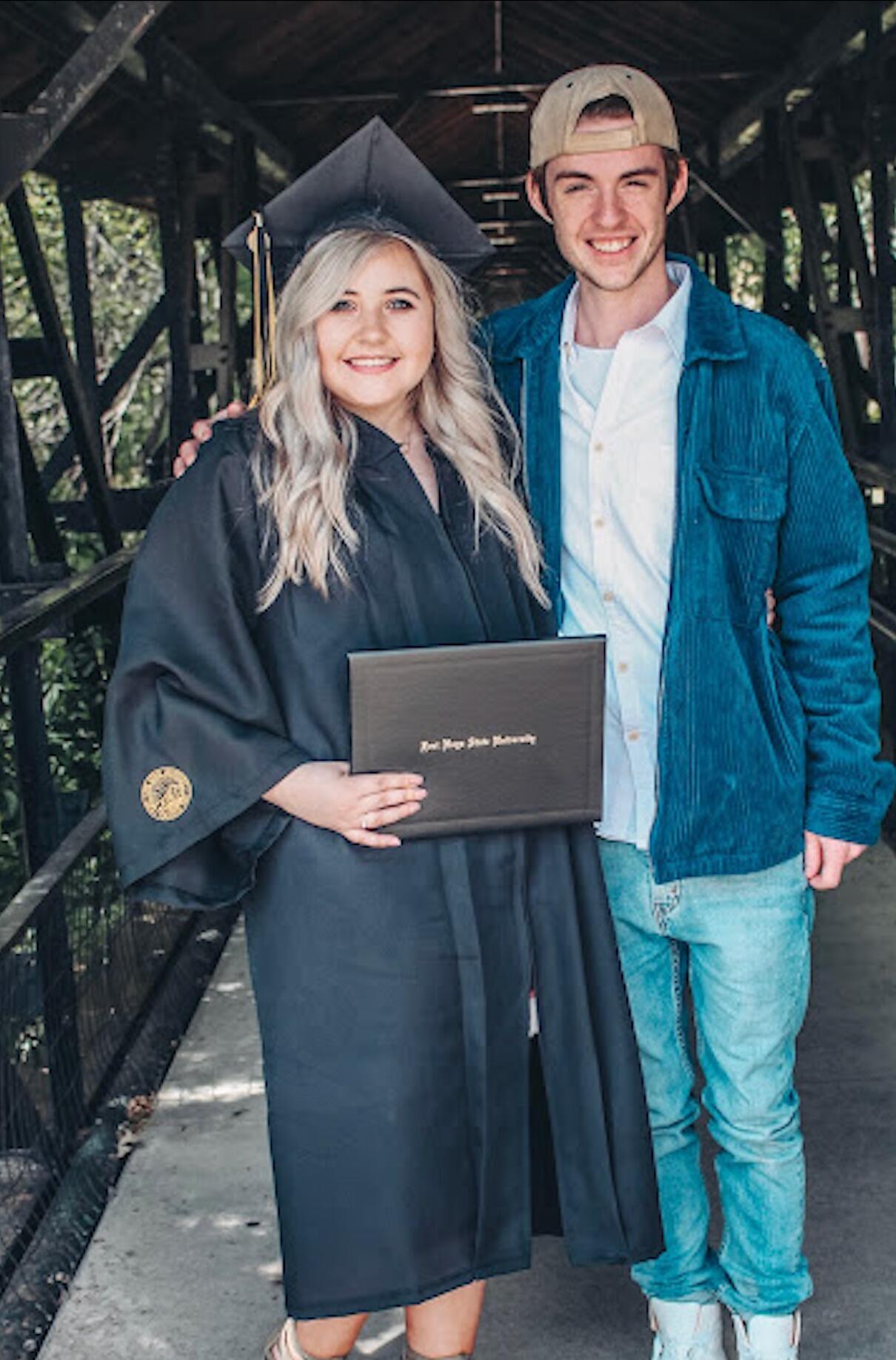 Zane stood by my side as I graduated with my Bachelor of Arts in Graphic Design and a Minor in Art Entrepreneurship from Fort Hays State University. His support through all the late nights and hard work made that day even more special. I couldn’t have asked for a better person to celebrate such a big achievement with!