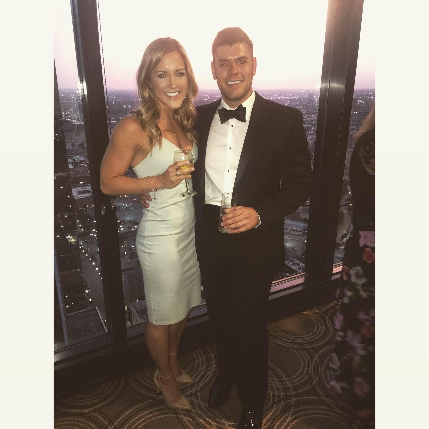 Our first wedding together- shout out to Allison and Daly!