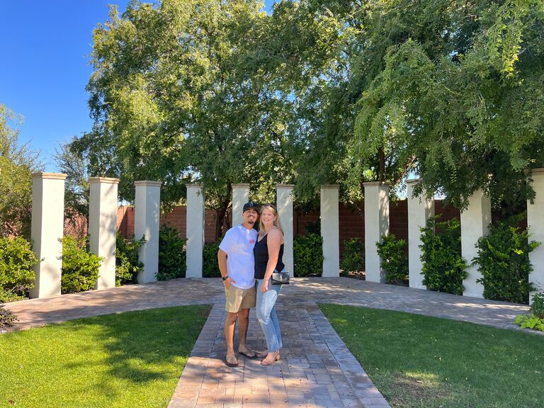 One month later -  We find our venue, Mesa, AZ