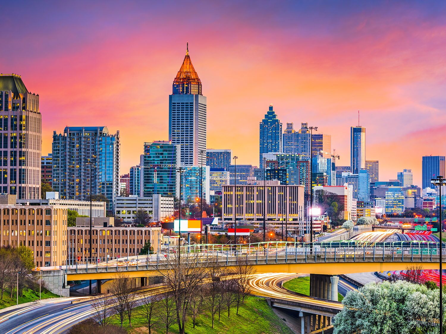 Atlanta Bachelorette Party - City Skyline