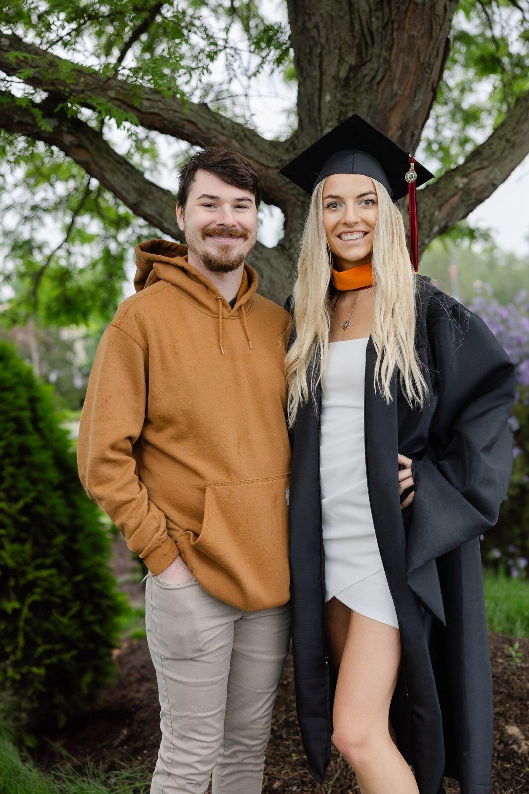 Kenzi graduated with her Master's in Nursing, and Dylon was right by her side the whole way through. We had the best two years living together in an awesome city.