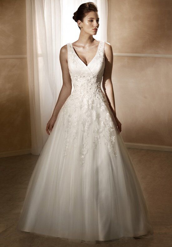  Mia  Solano M1225Z Wedding  Dress  The Knot