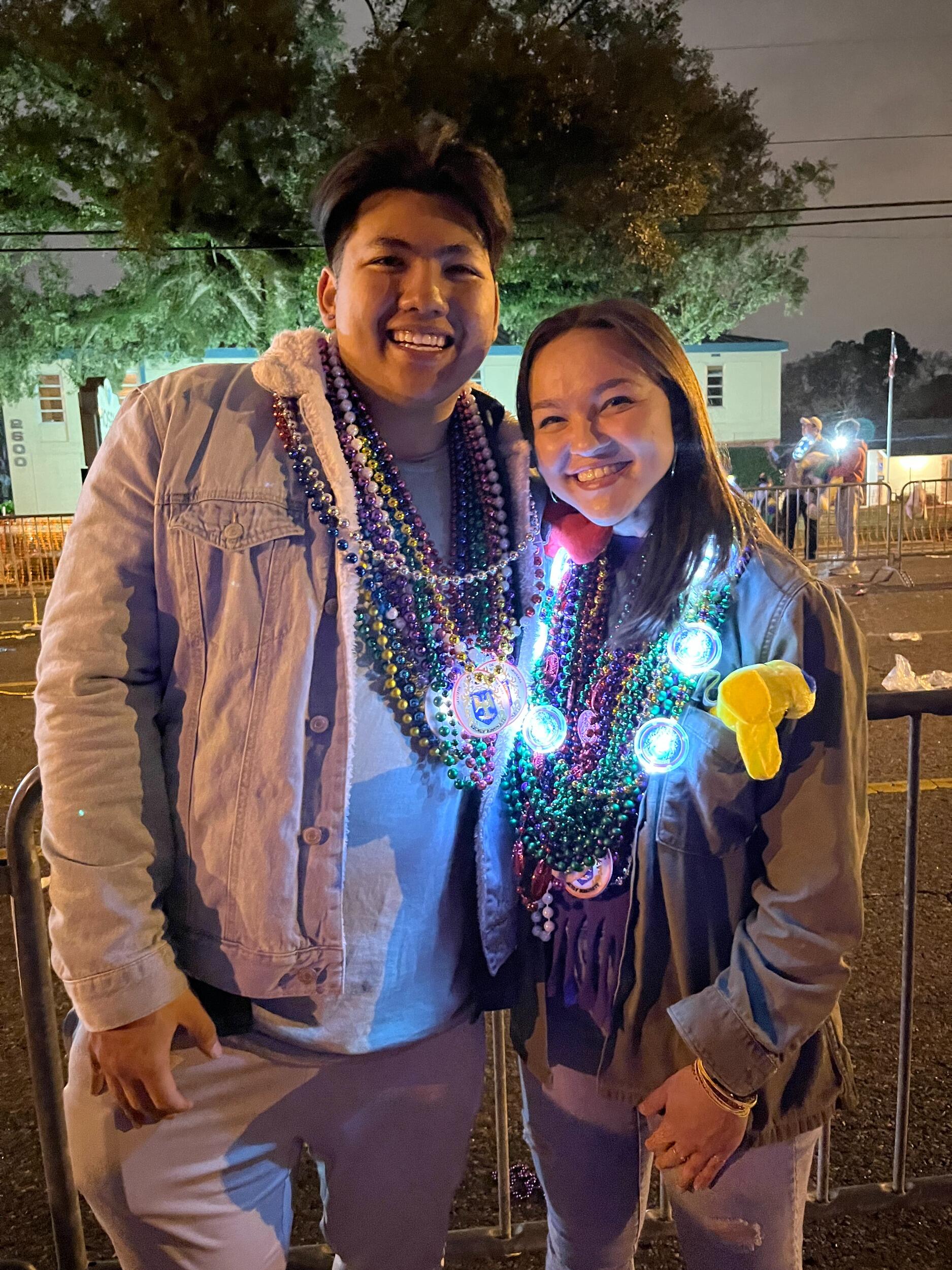 David's First Mardi Gras!