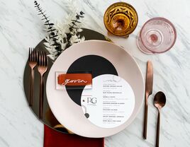 neutral colored place setting