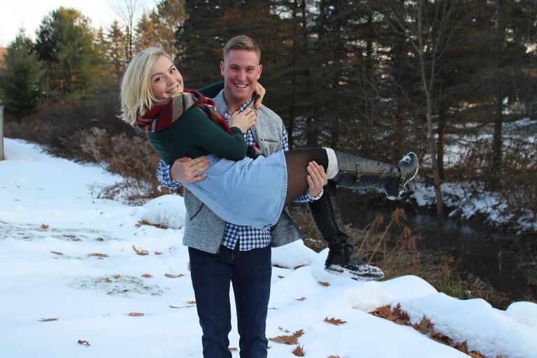 Our first Thanksgiving together! 