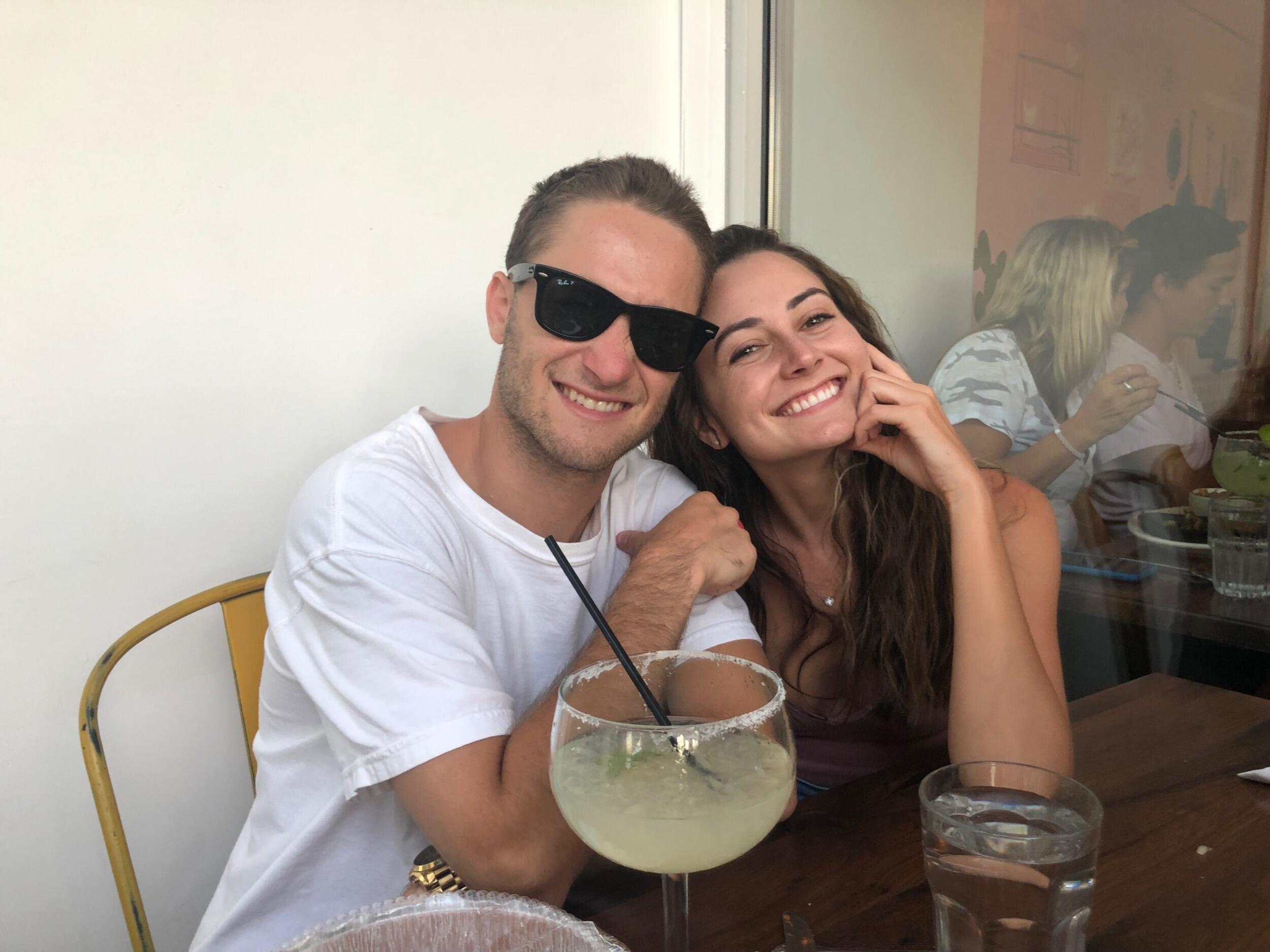 Michael and Brianne start dating as adults. 