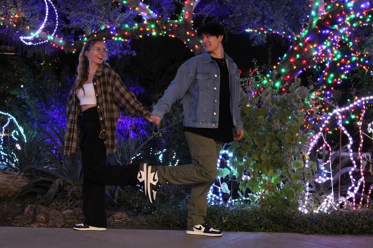 The one where they pretend they're in a Hallmark Christmas Movie