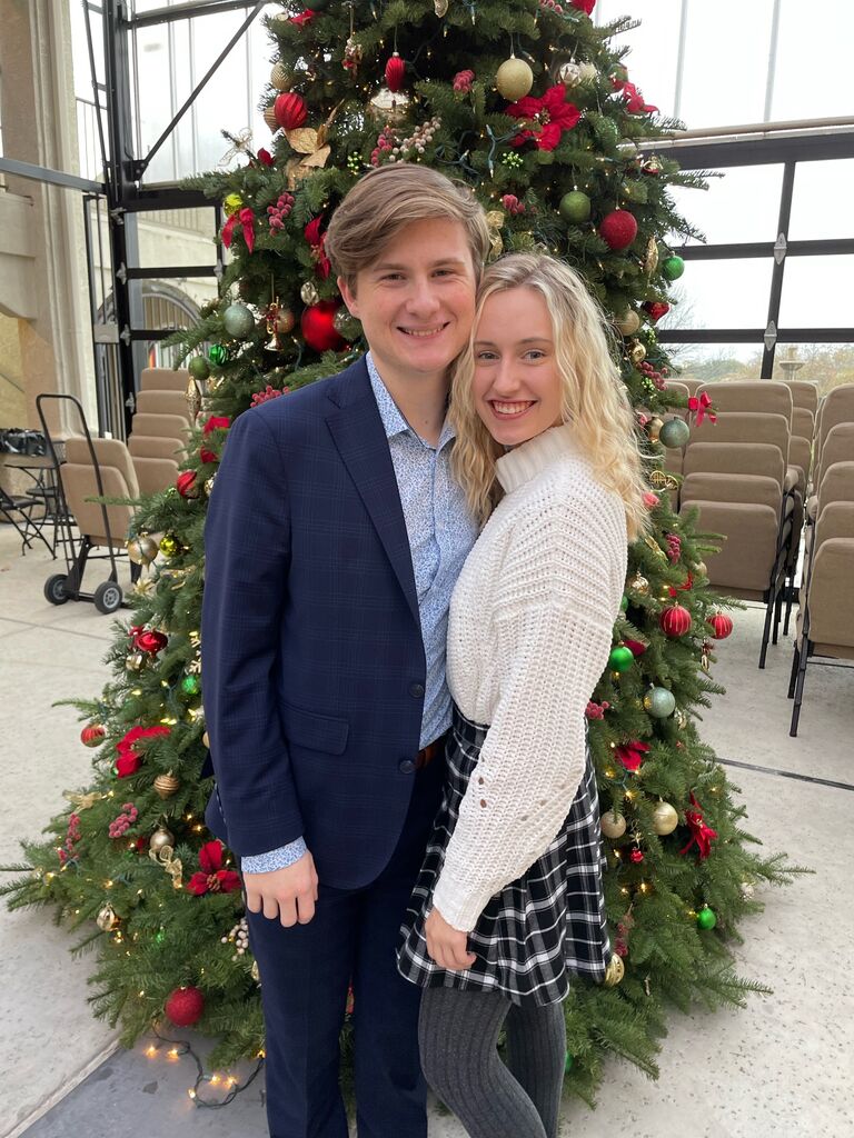 Jaden had finished his Christmas concert with Jessup's University Choir and Orchestra! Battling my health was still challenging, but we were so excited for our first Christmas season together!