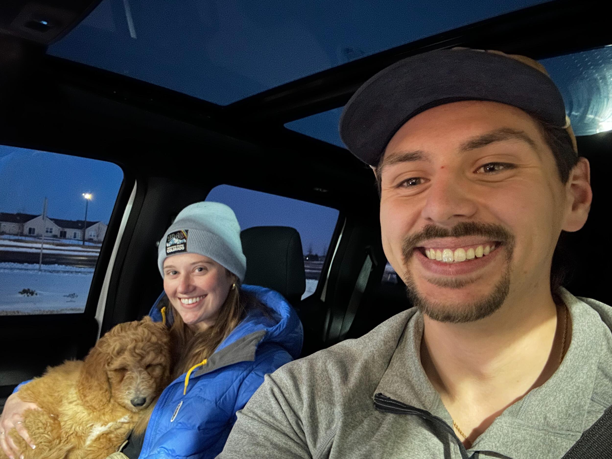 Picking up Luffy from Colorado Springs