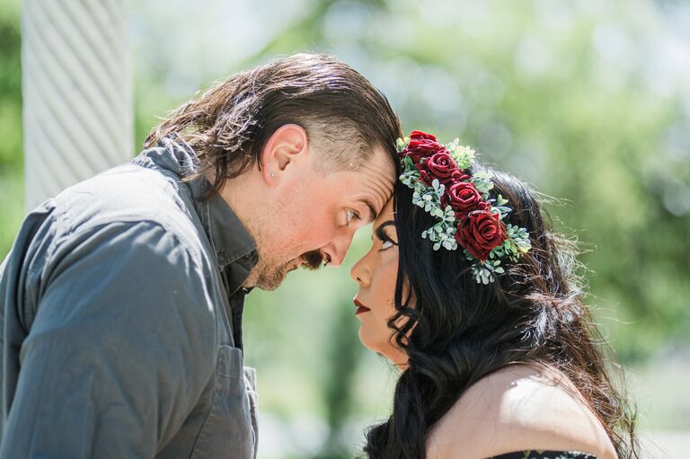 We don't always see eye-to-eye, but we compromise and learn to respect each others thoughts and feelings, keeping our relationship healthy and genuine.