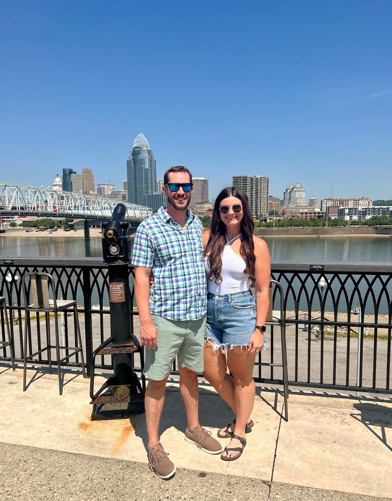 Visiting Justin's buddy in Cincinnati, OH 
