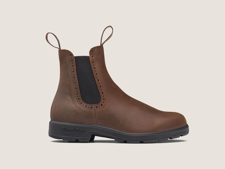 Brown Chelsea boots from Blundstone