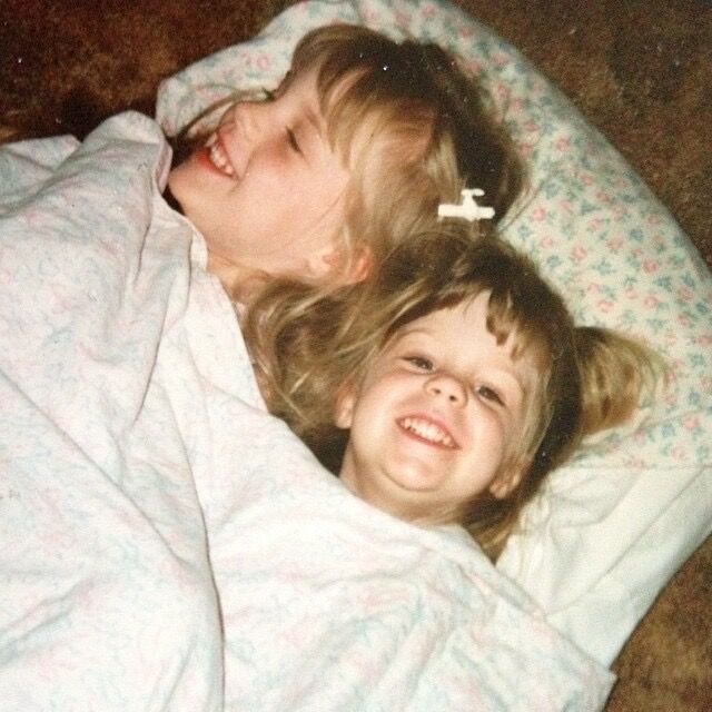 Linds and her big sis -  lifelong besties!