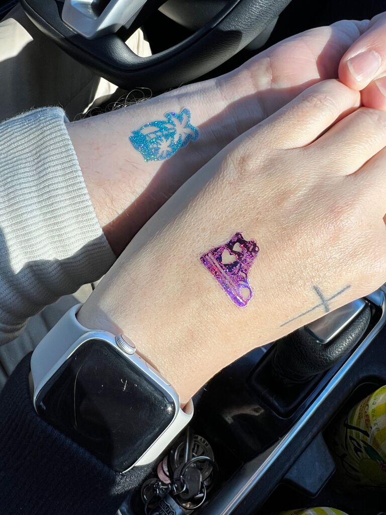 First stickers