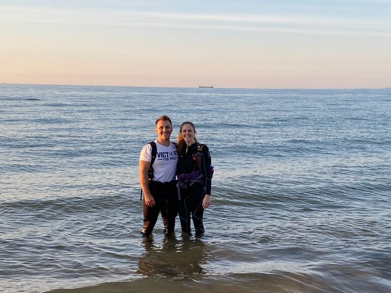 Rock hunting in Paradise with both sides of the family at once!