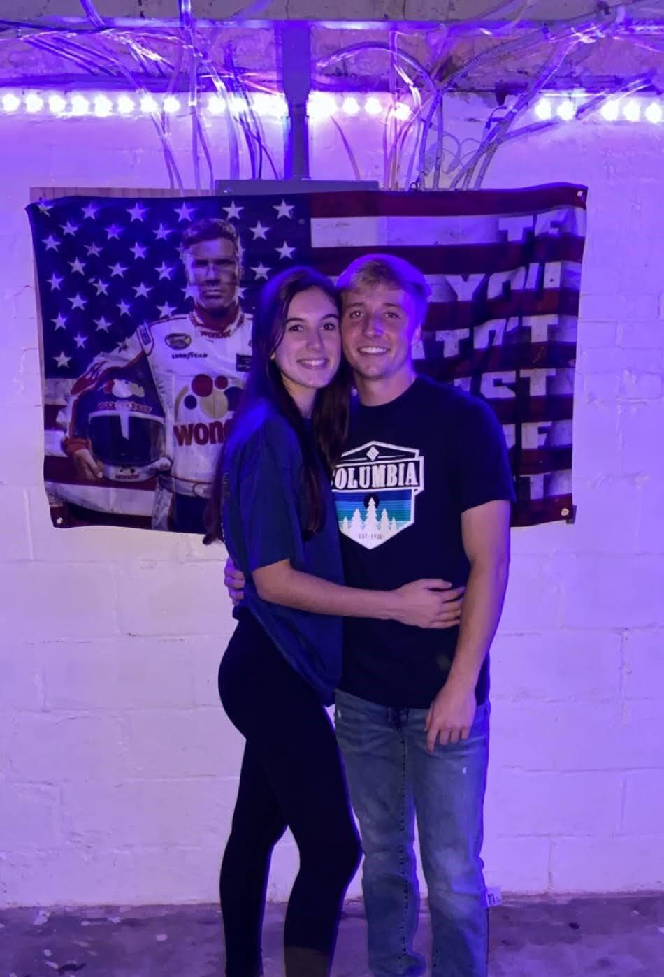 Our first official picture as a couple after Mitchell asked me to be his girlfriend on September 27, 2020. 