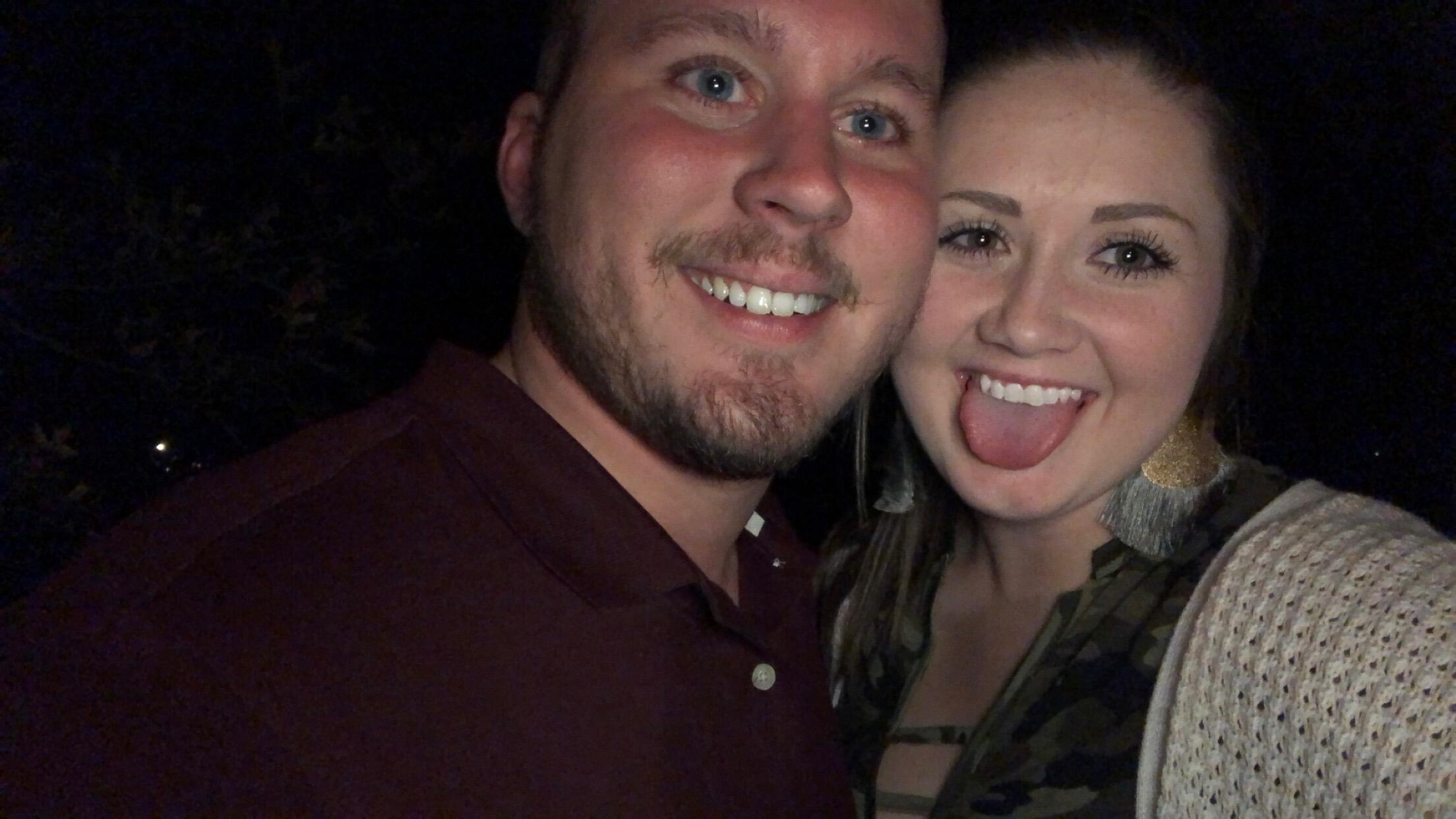 Our first picture together - the night we met <3
