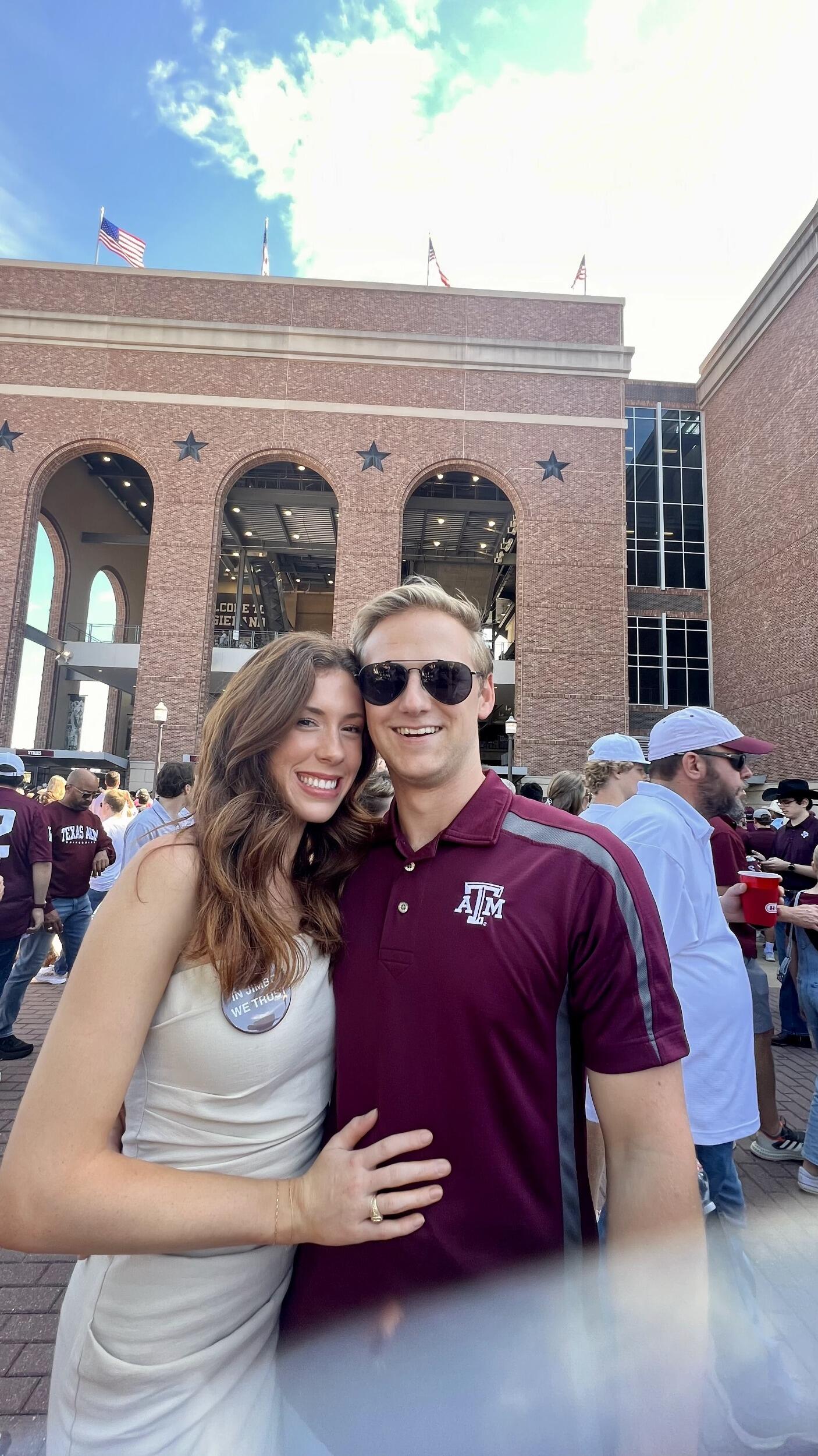 Grace's last year of college & one step closer to a ring!