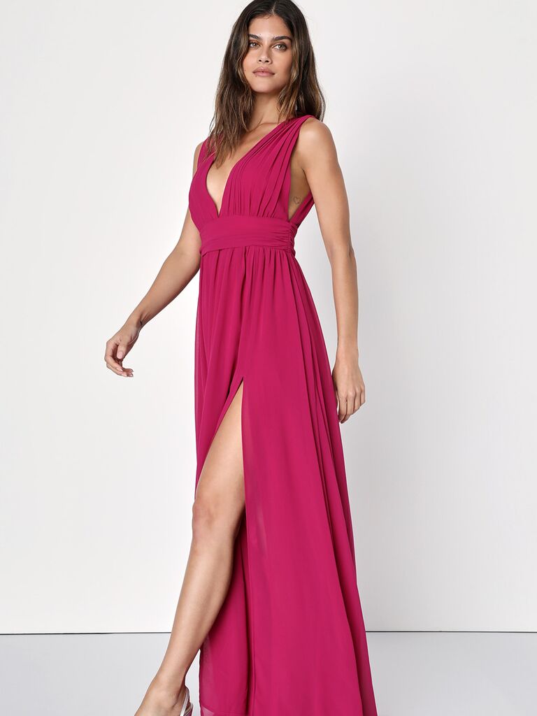 Short Sleeve Red Dress35 Inc, Low Cut Mini Dress, Prom Dress
