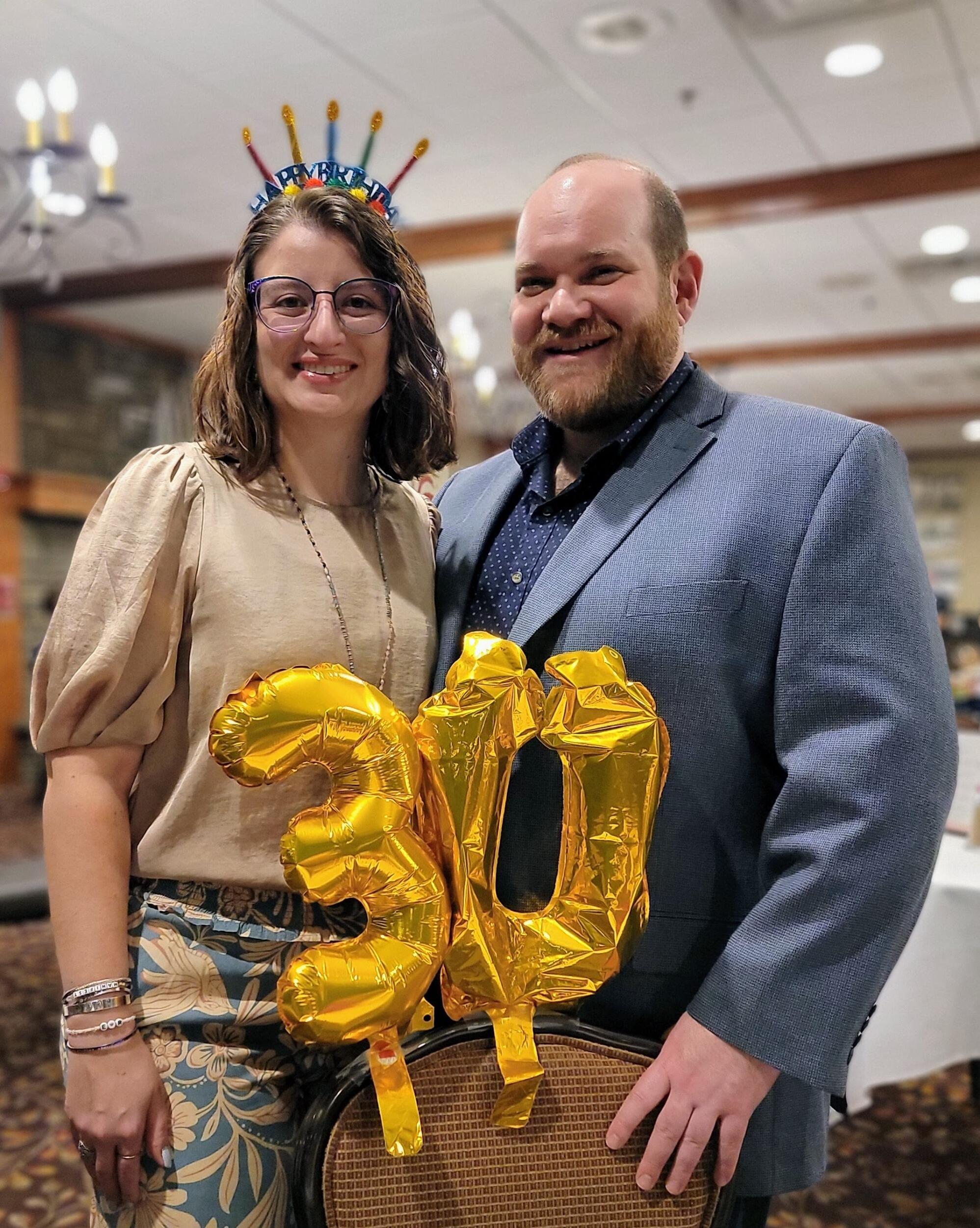 First trip to Woodloch to celebrate Rosie's 30th birthday!