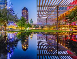 Dallas bachelorette Party Guide - Dallas at night