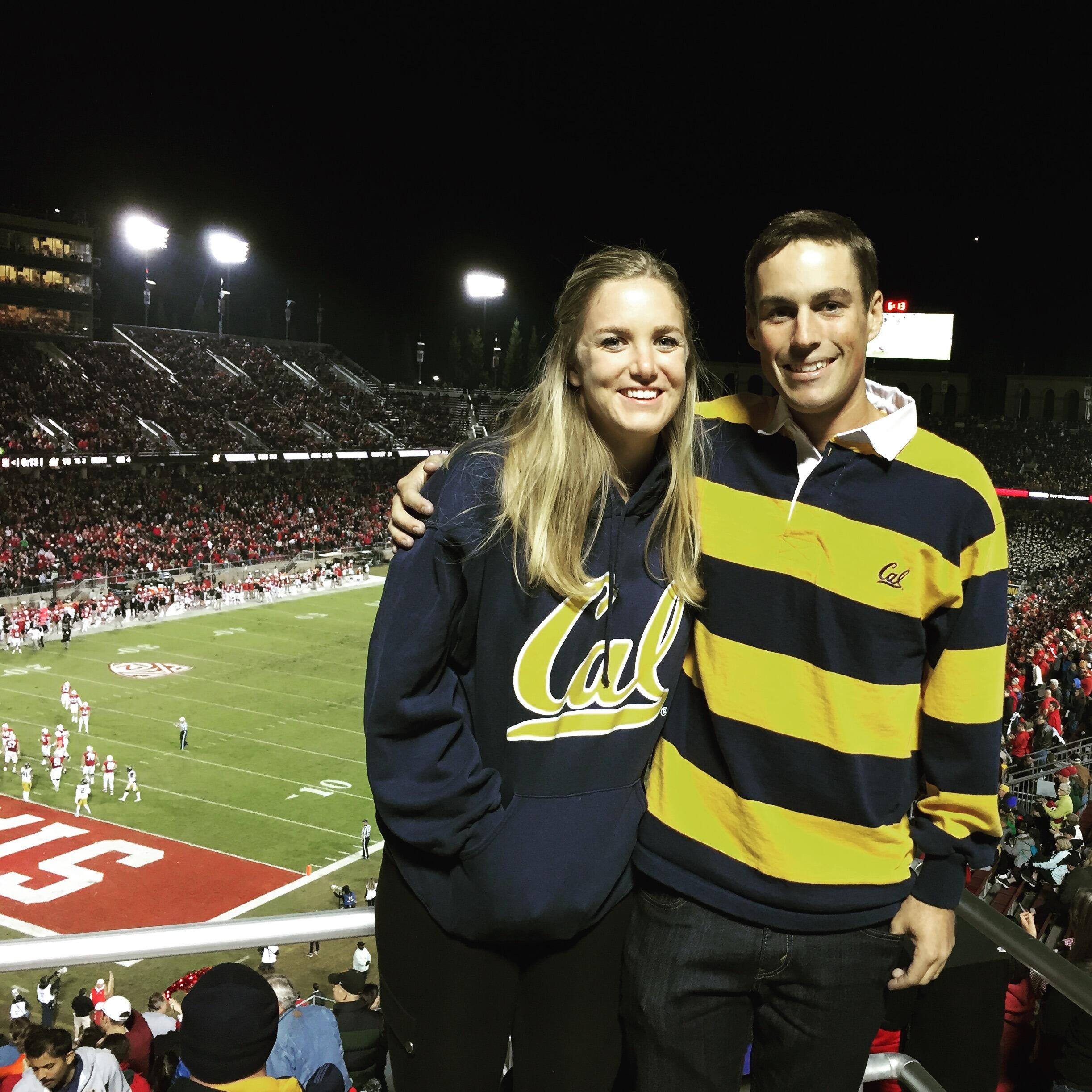 This might be the first official picture we have! My first college football game.
