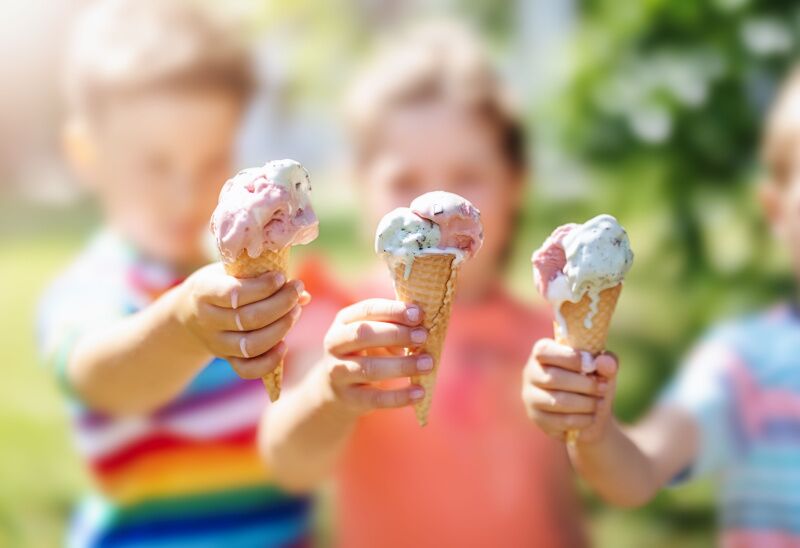 I scream four ice cream - 4th birthday party ideas