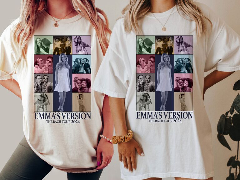 Eras tour bachelorette t-shirts