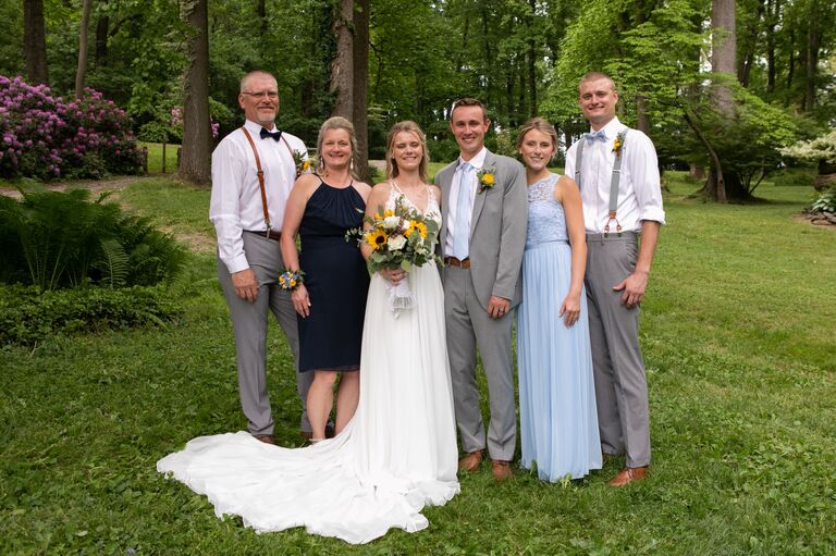 We gained a new brother-in-law, Kyle!