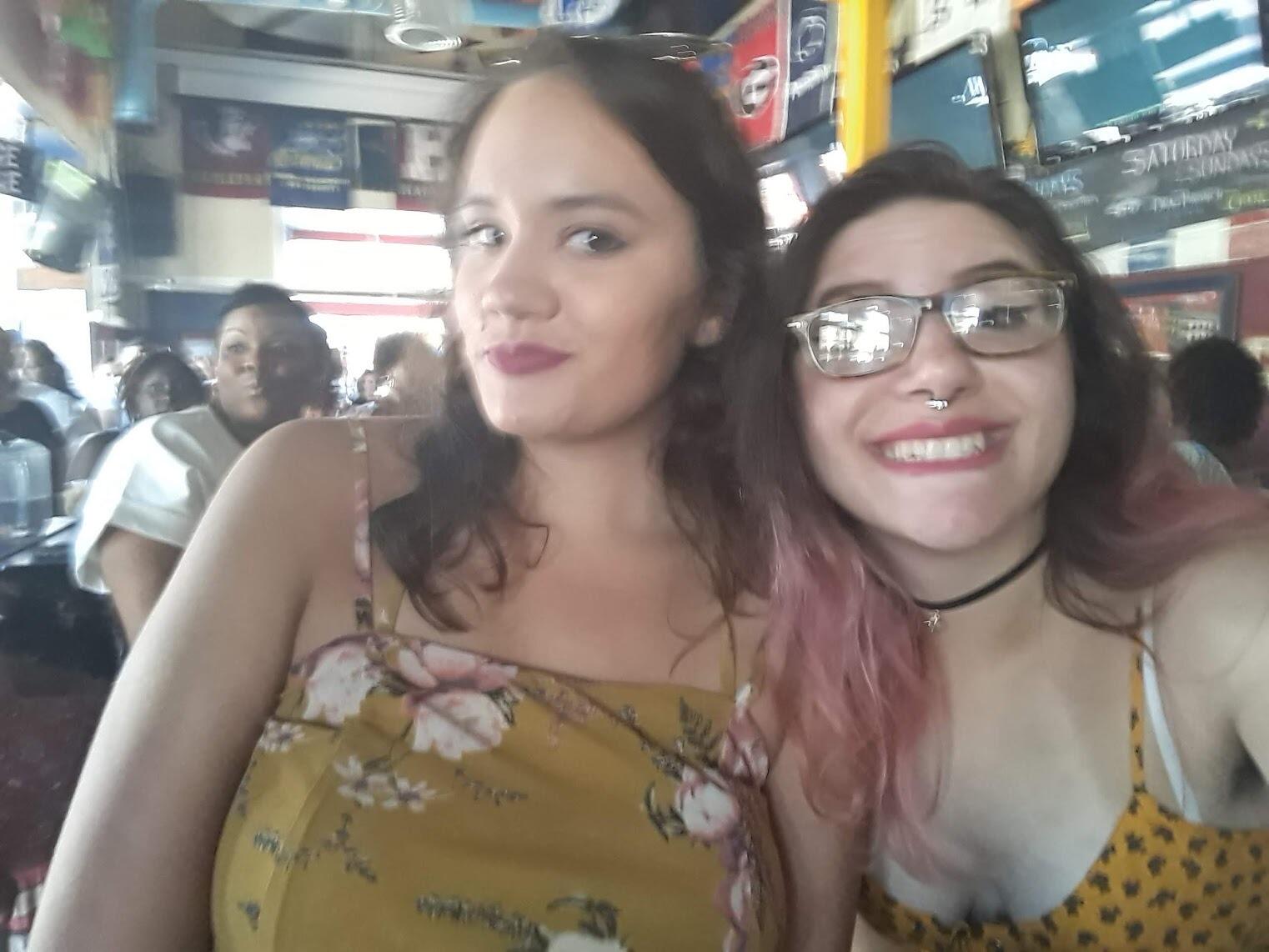 We had met in passing a few times before, all of which succumbed to the "wrong place, wrong time".  But this was the first time we really got to know each other. This is likely our first photo together (shout out drag brunch)! 
