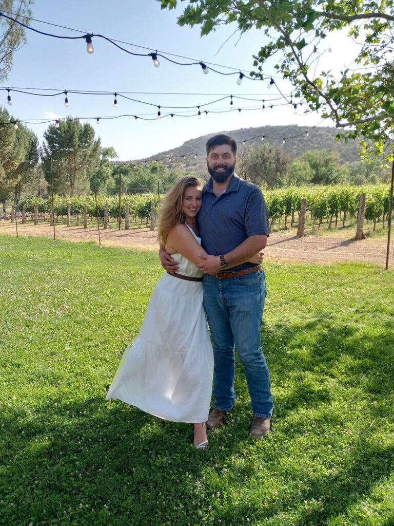 For the first time traveling together, we had an amazing three-day weekend in Sedona, AZ. We both knew we wanted to spend as much time as possible together, and certainly revisit the beautiful wineries and rolling hills of Arizona again!