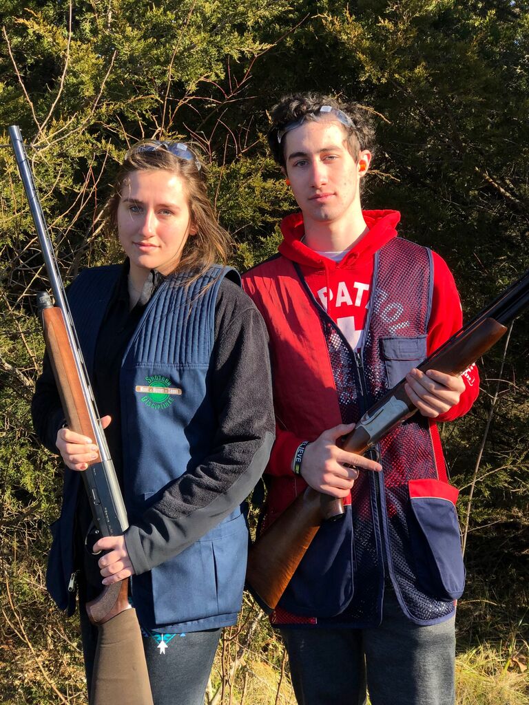 Skeet shooting for the first time with family!