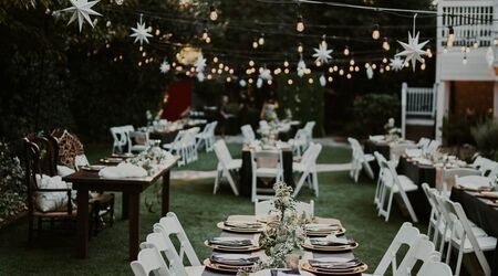 Neutral Boho Banquet Tables with Gold Details and Eucalyptus, Four Oaks  Manor, North Georgi…