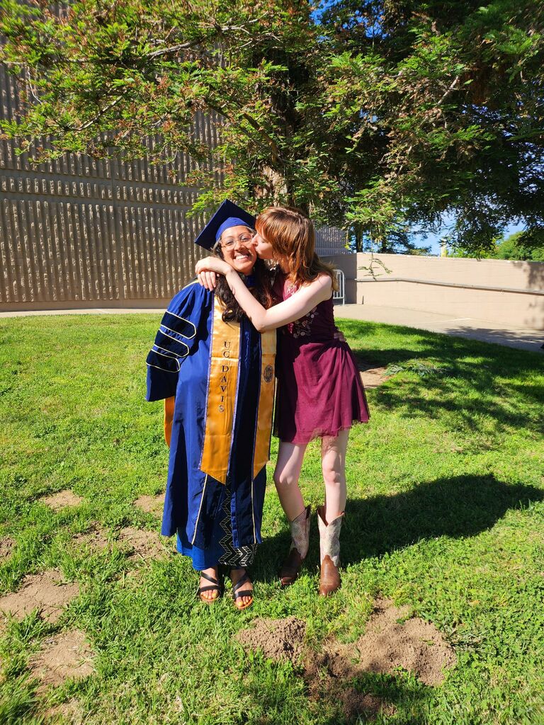 Esha became Doctor Esha Datta. And we were so proud of her!