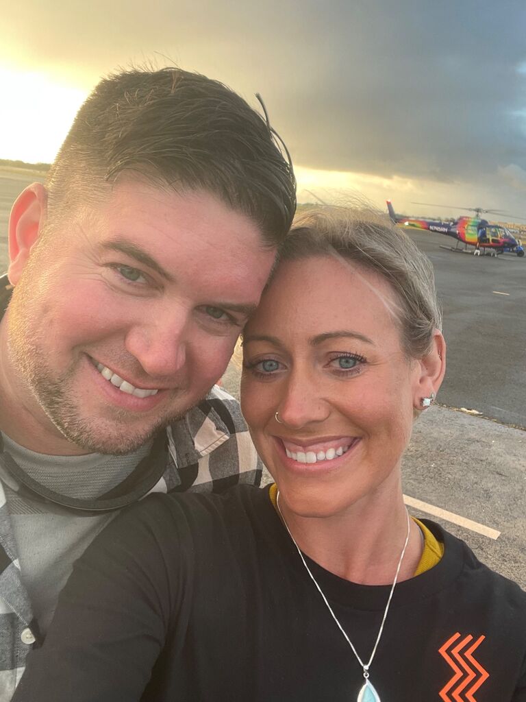 Christmas Eve date/helicopter tour