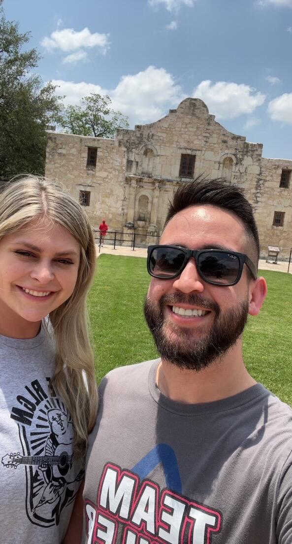 First trip! Headed down to Austin & San Antonio for our 6 month anniversary!