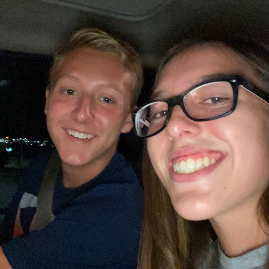 Our first date! We went to dinner, mini golf, and sonic for milkshakes!