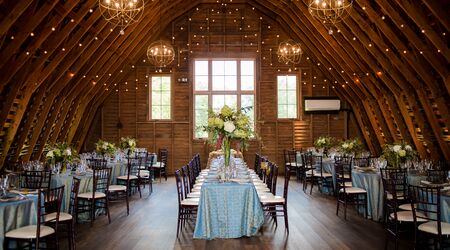 Table Number Wood Blocks - Northern Virginia Barn Wedding Venue