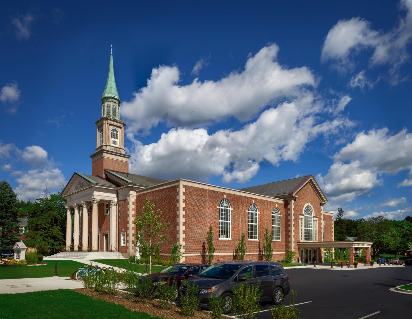 Ceremony will be from 1:00 PM to 2:00 PM at St James Catholic Church