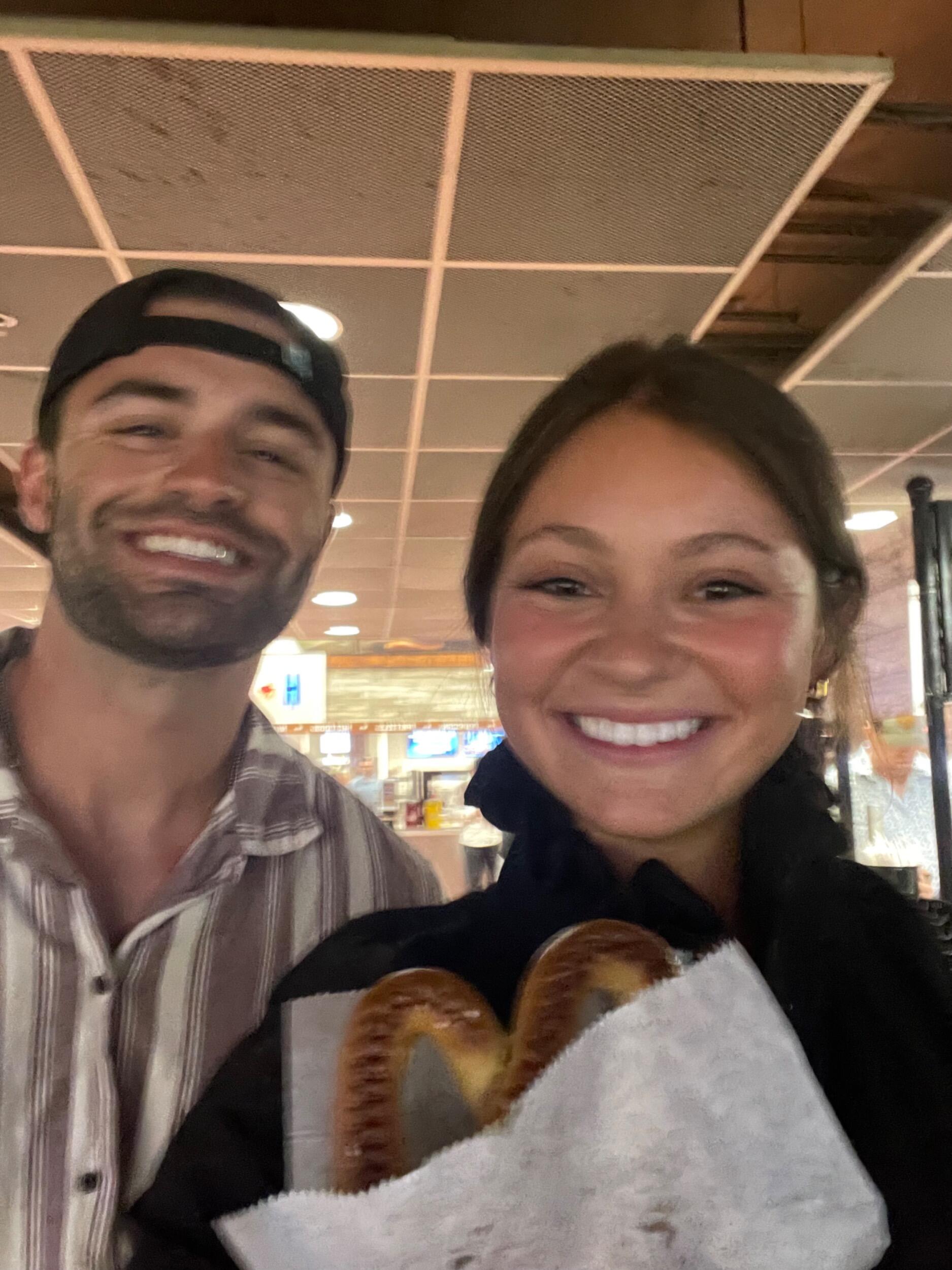 On their 3rd date, Michael took Clare to the Houston rodeo to see Zac Brown Band.