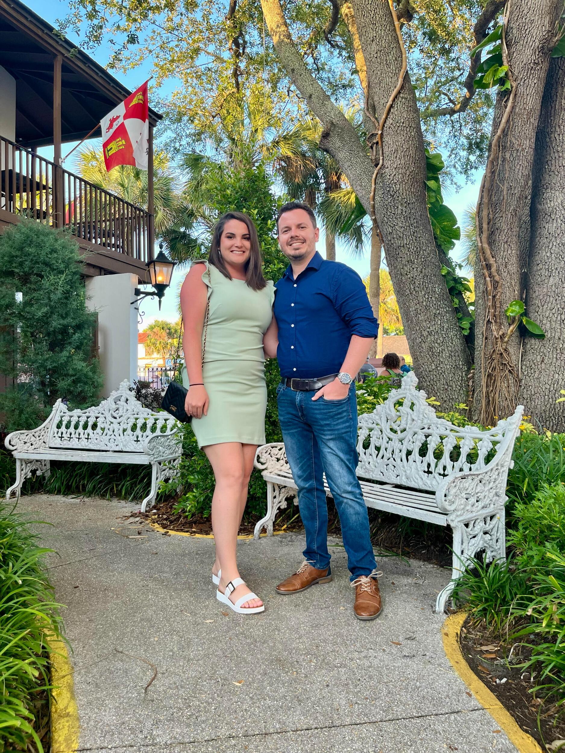 Celebrating Matt's 30th birthday in Saint Augustine, Florida!