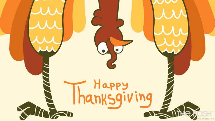 Funny Thanksgiving Zoom Background