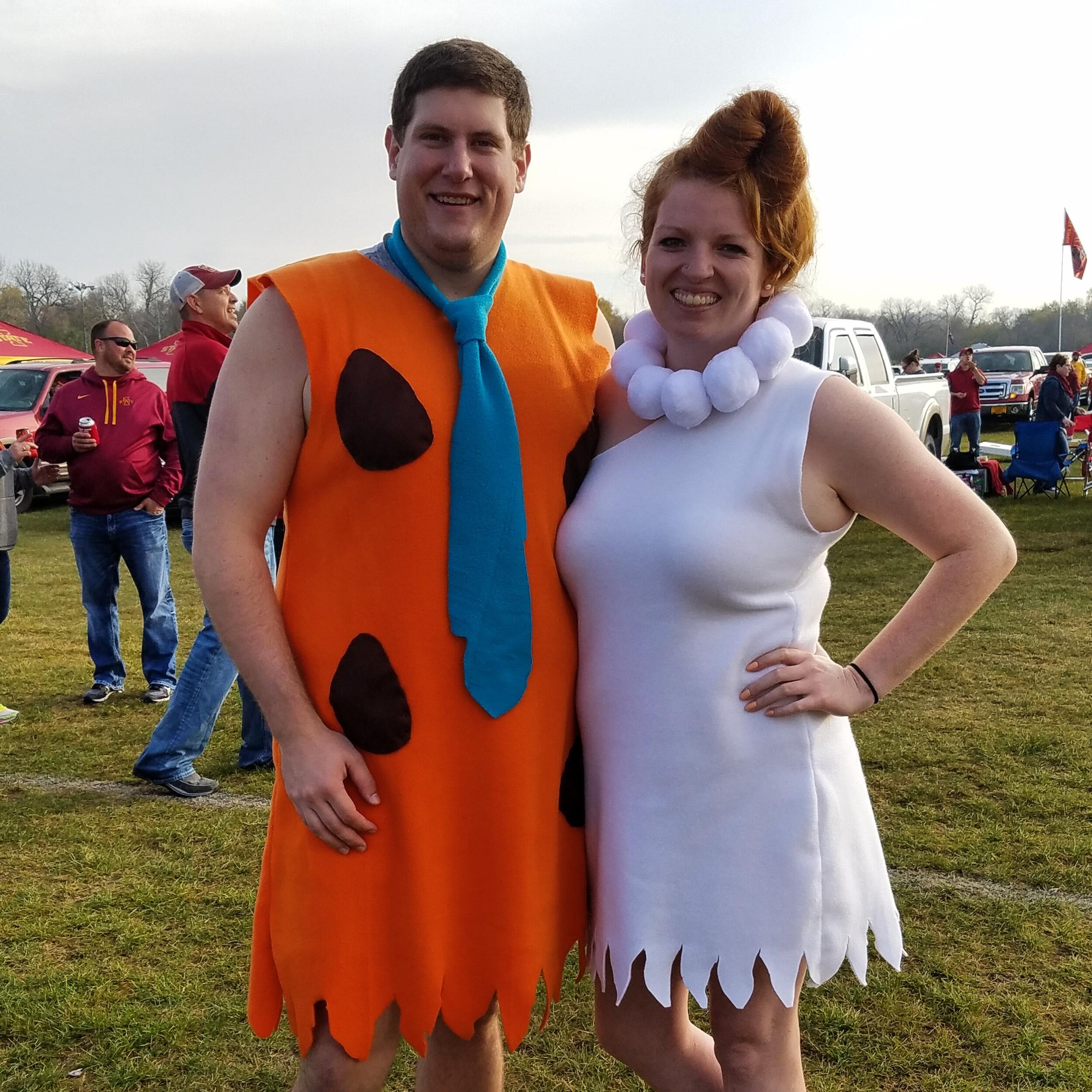 Still their best costume to date, Fred and Wilma Flintstone were featured on the cyclone football broadcast while still making the occasional appearance in Omaha. 