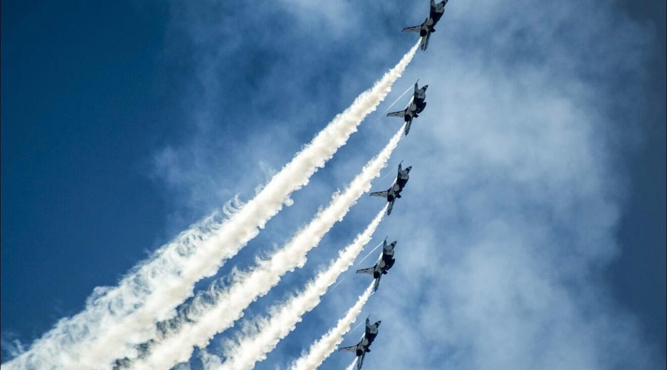 3pm- Both civilian and military planes take to the sky and show off impressive aircrafts and maneuvers. 