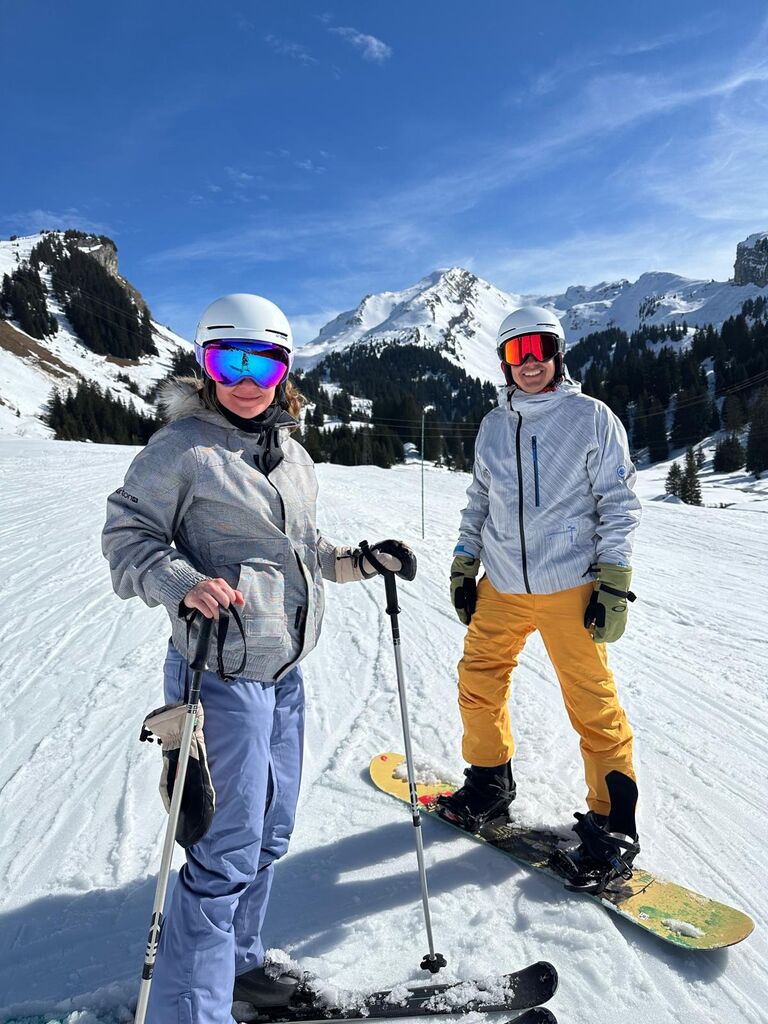 Our first ski and snowboard trip together :) //
Első közös sí- és snowboardtúránk :)