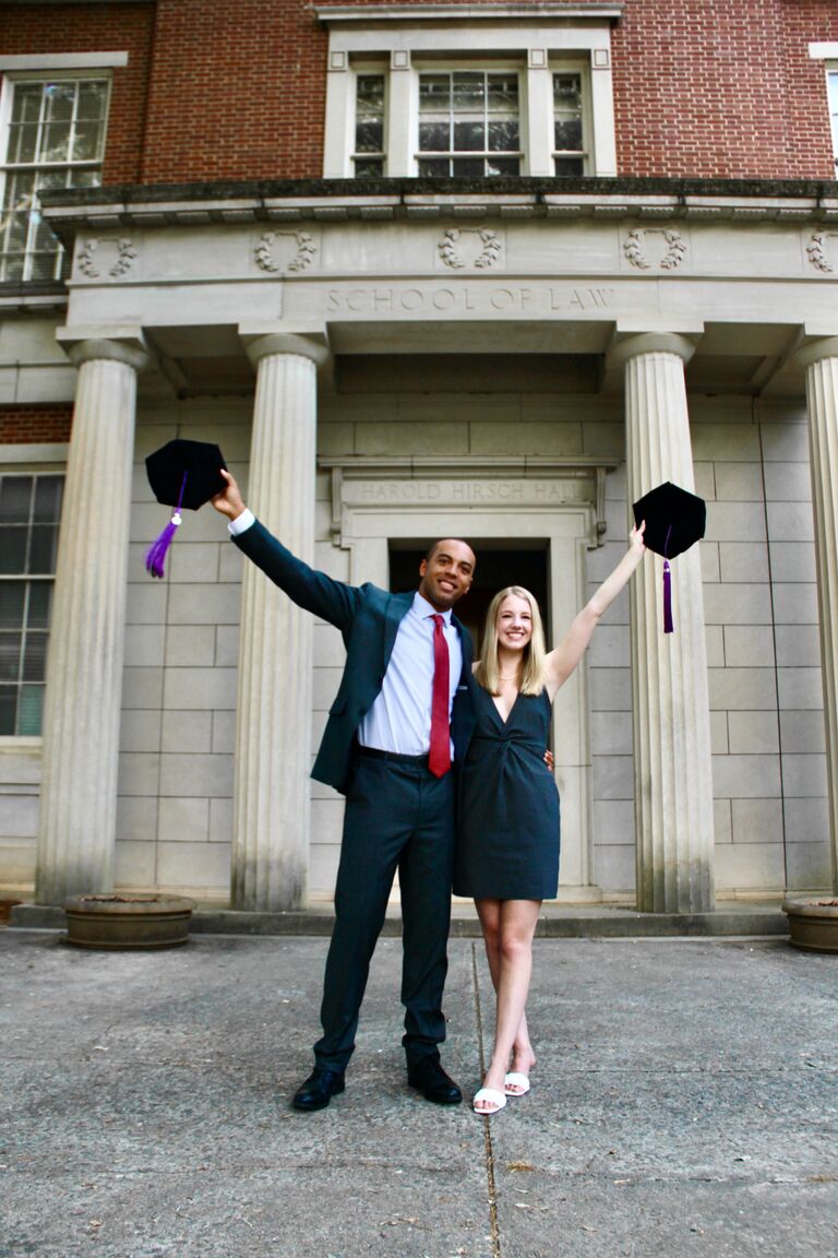 We graduated law school together and passed the bar a few months later.