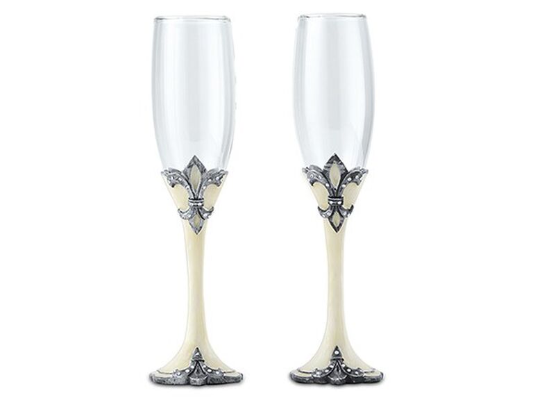 champagne flutes with no bottom