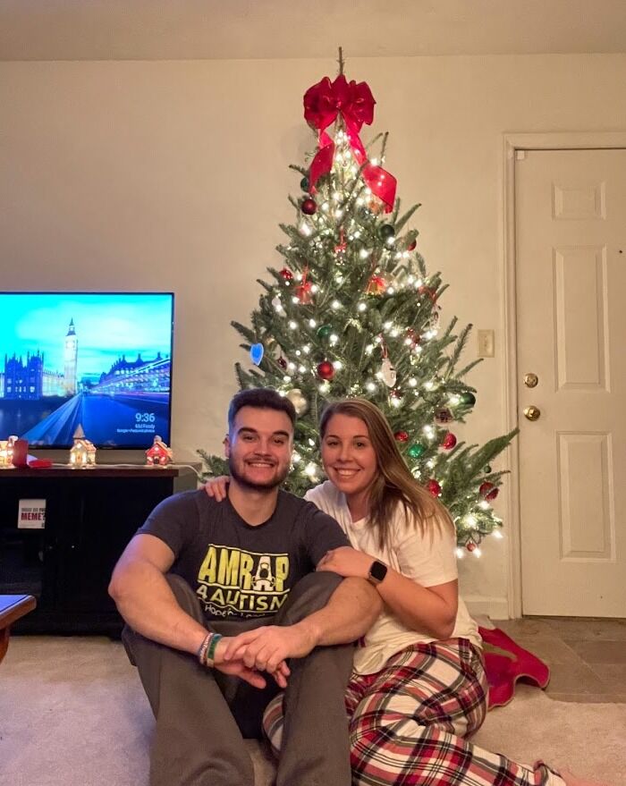 First Christmas living together! 